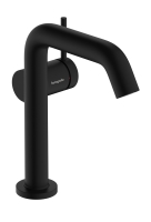 Смеситель Hansgrohe Tecturis S 150 Fine CoolStart для умывальника без донного клапана, Matt Black (73341670)