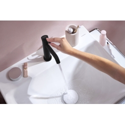 Смеситель Hansgrohe Tecturis S 110 CoolStart для умывальника, Matt Black (73314670)