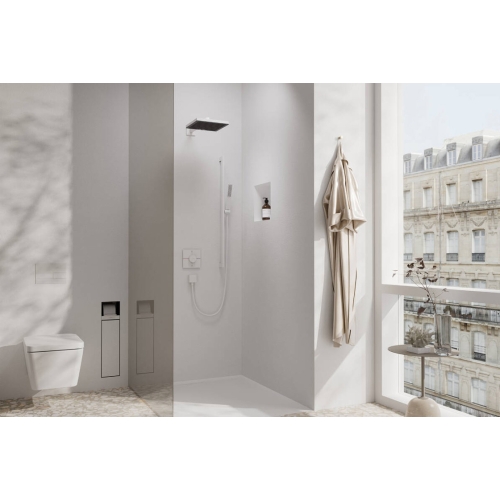 Термостат прихованого монтажу Hansgrohe ShowerSelect Comfort E на 2 функції, Matt White 15572700