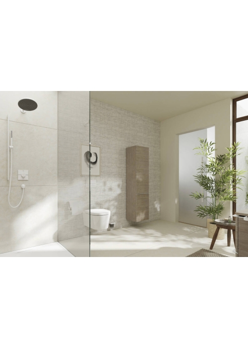 Термостат скрытого монтажа Hansgrohe ShowerSelect Comfort E на 2 функции, Matt White 15572700