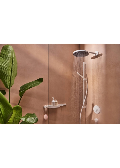 Термостат прихованого монтажу Hansgrohe ShowerSelect Comfort S на 2 функції, Matt White 15554700