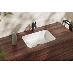 Умивальник врізний під стільницю Hansgrohe Xuniva Q SmartClean, 450х350 мм, White (61052450)