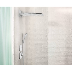 Переключатель Hansgrohe ShowerSelect Glass на 3 клавиши, цвет белый/хром 15736400