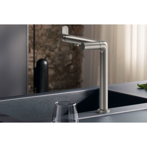 Змішувач кухонний Hansgrohe Aqittura M91 SodaSystem 240 1jet кухонний сет (76810800) Stainless Steel Finish