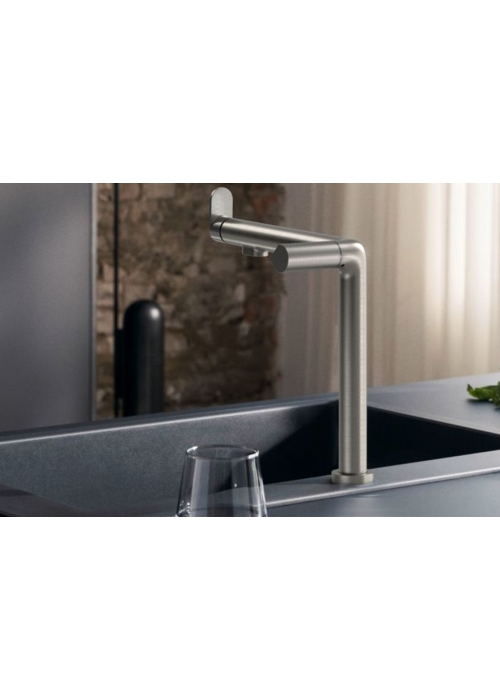 Змішувач кухонний Hansgrohe Aqittura M91 SodaSystem 240 1jet кухонний сет (76810800) Stainless Steel Finish