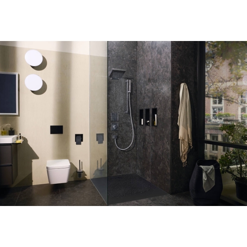 Верхній душ Hansgrohe Pulsify E 260 2jet з тримачем, Chrome (24350000)