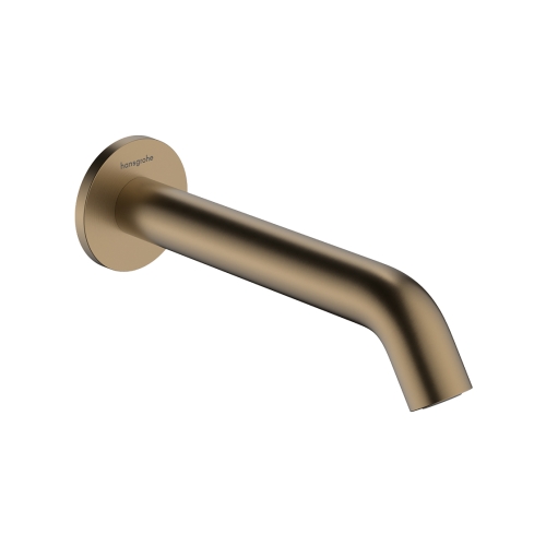 Вилив Hansgrohe Tecturis S на ванну з виступом 198 мм, Brushed Bronze (73411140)