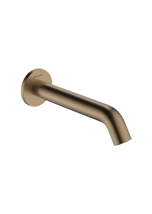 Вилив Hansgrohe Tecturis S на ванну з виступом 198 мм, Brushed Bronze (73411140)