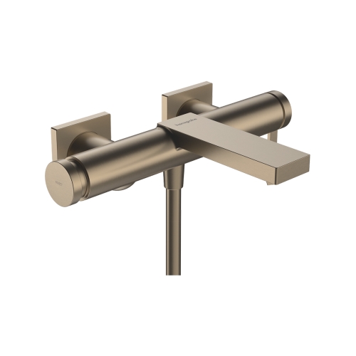 Змішувач Hansgrohe Tecturis E для ванни, Brushed Bronze (73420140)