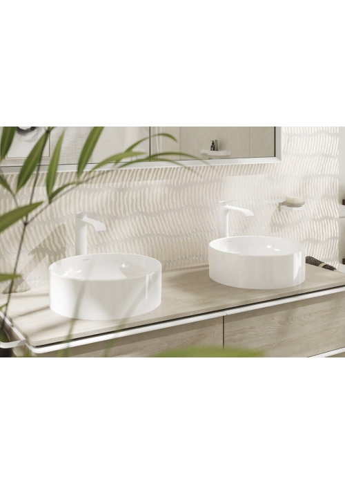 Умивальник накладний без переливу Hansgrohe Xuniva S SmartClean, 400х400 мм, White (61071450)