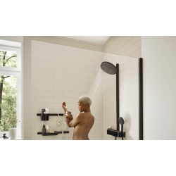 Душова система Hansgrohe Pulsify Showerpipe 260 2jet 400 EcoSmart, Matt Black (24241670)