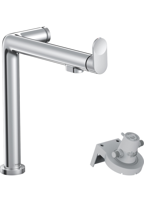 Смеситель кухонный Hansgrohe Aqittura M91 FilterSystem 240 1jet кухонный (76804000) Chrome