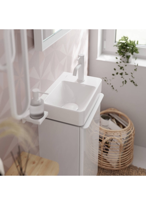 Змішувач Hansgrohe Tecturis S 80 CoolStart для умивальника, Matt White (73302700)