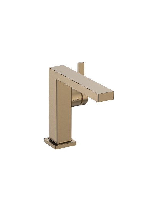 Смеситель Hansgrohe Tecturis E 110 Fine CoolStart для умывальника, Brushed Bronze (73020140)