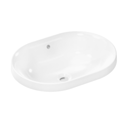 Умивальник врізний на стільницю Hansgrohe Xuniva U SmartClean, 540х400 мм, White (61062450)