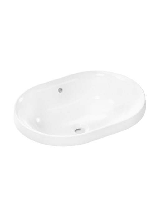 Умивальник врізний на стільницю Hansgrohe Xuniva U SmartClean, 540х400 мм, White (61062450)