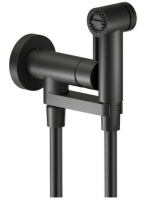 Комплект гігієнічного душу NOBILI Sanitary Fittings Velvet Black (AV00600BM)