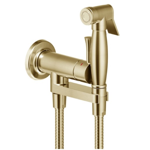 Комплект гігієнічного душу NOBILI Sanitary Fittings Ancient Bronze (AV00610BR)