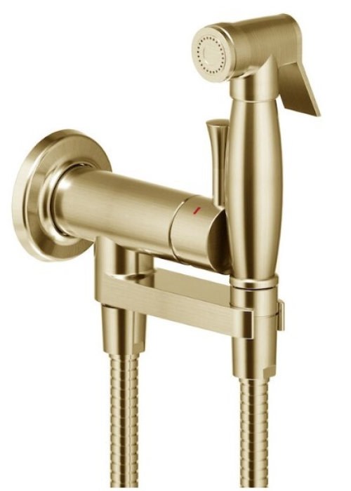 Комплект гігієнічного душу NOBILI Sanitary Fittings Ancient Bronze (AV00610BR)