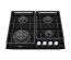 Варильна поверхня газова Fabiano FHG 8244 VGHT Black Glass 8111.406.1470