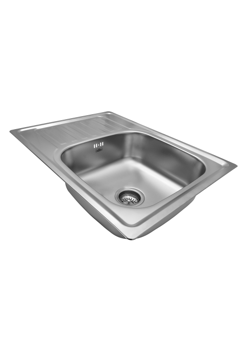 Кухонна мийка Kroner KRP Satin - 6950 (0.8 мм) CV022780