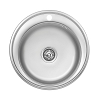 Кухонна мийка Kroner KRP Satin - 510 (0.6 мм) CV022769
