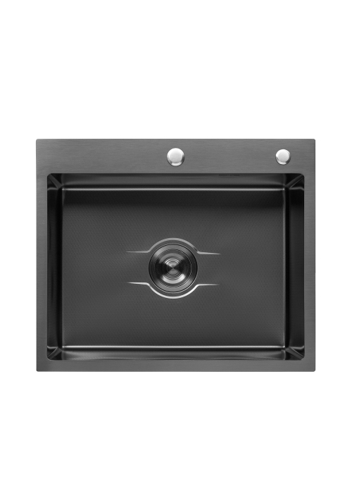 Кухонна мийка Kroner KRP Derby - 6050HM PVD (2,5/0,5 мм) CV027242