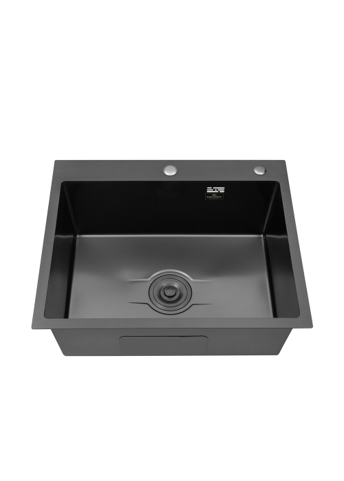 Кухонна мийка Kroner KRP Derby - 6050HM PVD (2,5/0,5 мм) CV027242