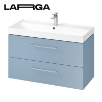 Шафка під умивальник Cersanit LARGA 100 блакитна S932-077