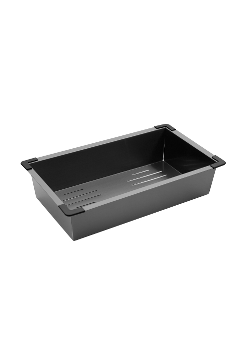 Кухонна мийка Kroner KRP Schwarze - 6350HM PVD (3.0/1.0 мм) CV031453