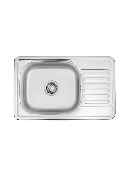 Кухонна мийка Kroner KRP Satin - 6642 (0.8 мм) CV025281