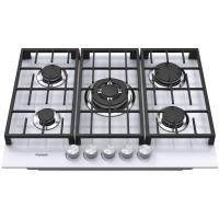 Варочная поверхность газовая Fabiano FHG 8255 VGHT White Glass 8111.406.1480