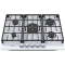 Варочная поверхность газовая Fabiano FHG 8255 VGHT White Glass 8111.406.1480