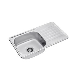 Кухонна мийка Kroner KRP Satin - 7642 (0.8 мм) CV025282