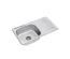 Кухонна мийка Kroner KRP Satin - 7642 (0.8 мм) CV025282