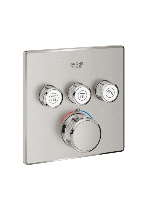 Зовнішня частина змішувача термостата Grohe Grohtherm SmartControl 29126DC0