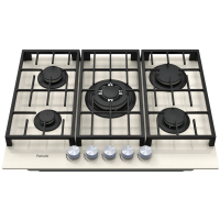 Варочная поверхность газовая Fabiano FHG 8255 VGHT Cream Glass 8111.406.1481