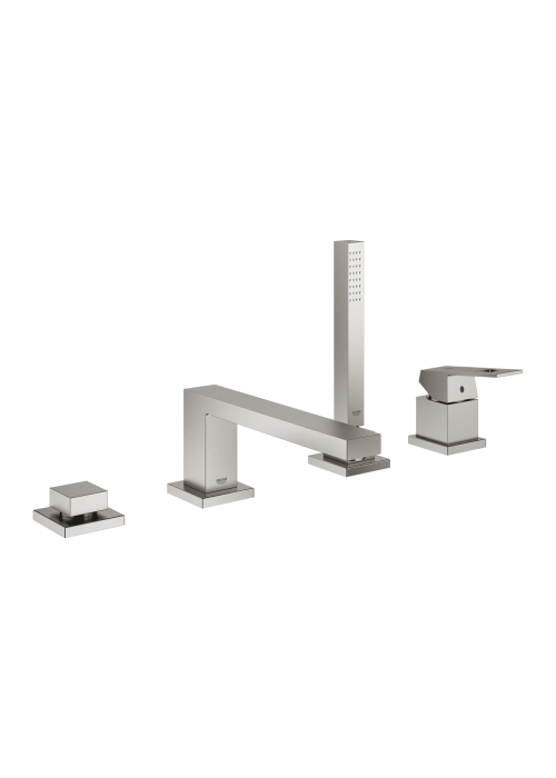 Однорычажный смеситель для ванны на 4 отверстия Grohe Eurocube 19897DC1