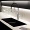 Змішувач для кухні Ramon Soler Kitchen Pure Water з високим гнучким виливом та системою фільтрації води Osmosis, чорний матовий (898801MCNM38E306085)