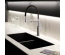 Змішувач для кухні Ramon Soler Kitchen Pure Water з високим гнучким виливом та системою фільтрації води Osmosis, чорний матовий (898801MCNM38E306085)