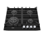 Варочная поверхность газовая Fabiano FHG 1044 VGHT2 Black Glass 8111.406.1466