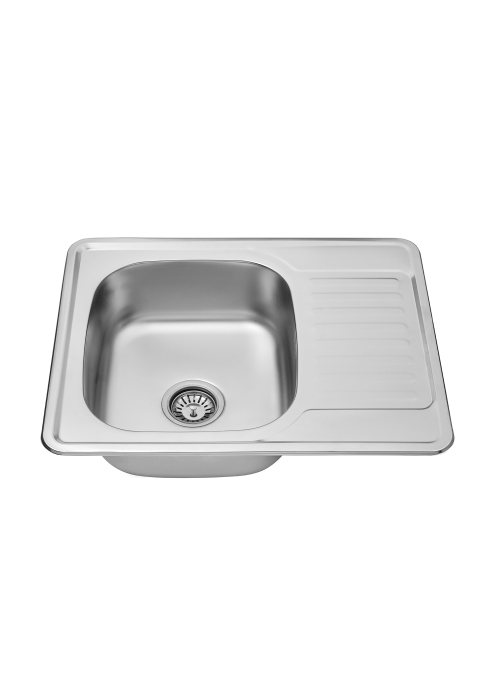 Кухонна мийка Kroner KRP Satin - 6350 (0.8 мм) CV022779