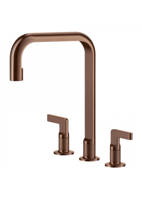 Змішувач для кухні Gessi Inciso, Copper Brushed PVD (58701708)