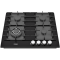 Варочная поверхность газовая Fabiano FHG 1444 VGHT2 Black Glass 8111.406.1469