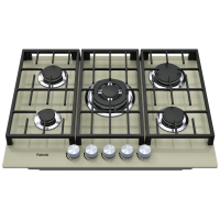 Варильна поверхня газова Fabiano FHG 8255 VGHT Champagne Glass 8111.406.1483