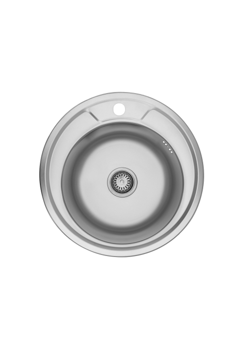 Кухонна мийка Kroner KRP Satin - 490 (0.8 мм) Satin-49008180