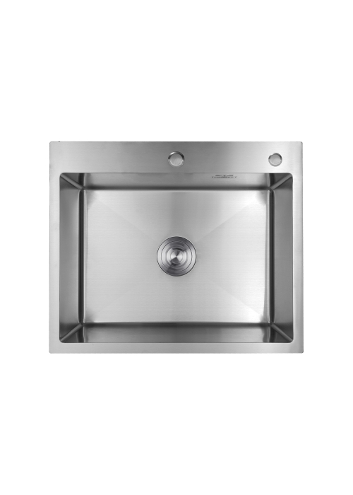 Кухонна мийка Kroner KRP Gebürstet - 6050HM (3.0/1.0 мм) CV022802