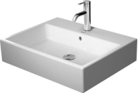 Раковина прямокутна Duravit Vero Air меблева 600x470 мм, з переливом, з отвором для змішувача, білий 2350600000
