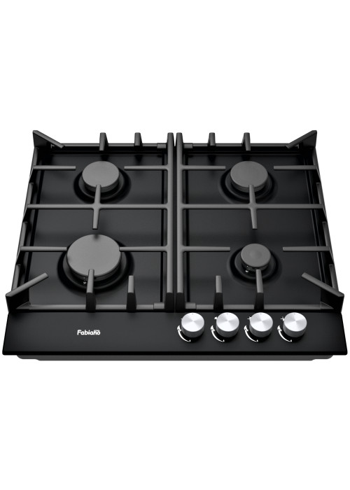 Варильна поверхня газова Fabiano FHG 3744 VGH Black 8112.406.1468