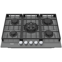 Варочная поверхность газовая Fabiano FHG 8255 VGHT Titanium Glass 8111.406.1482